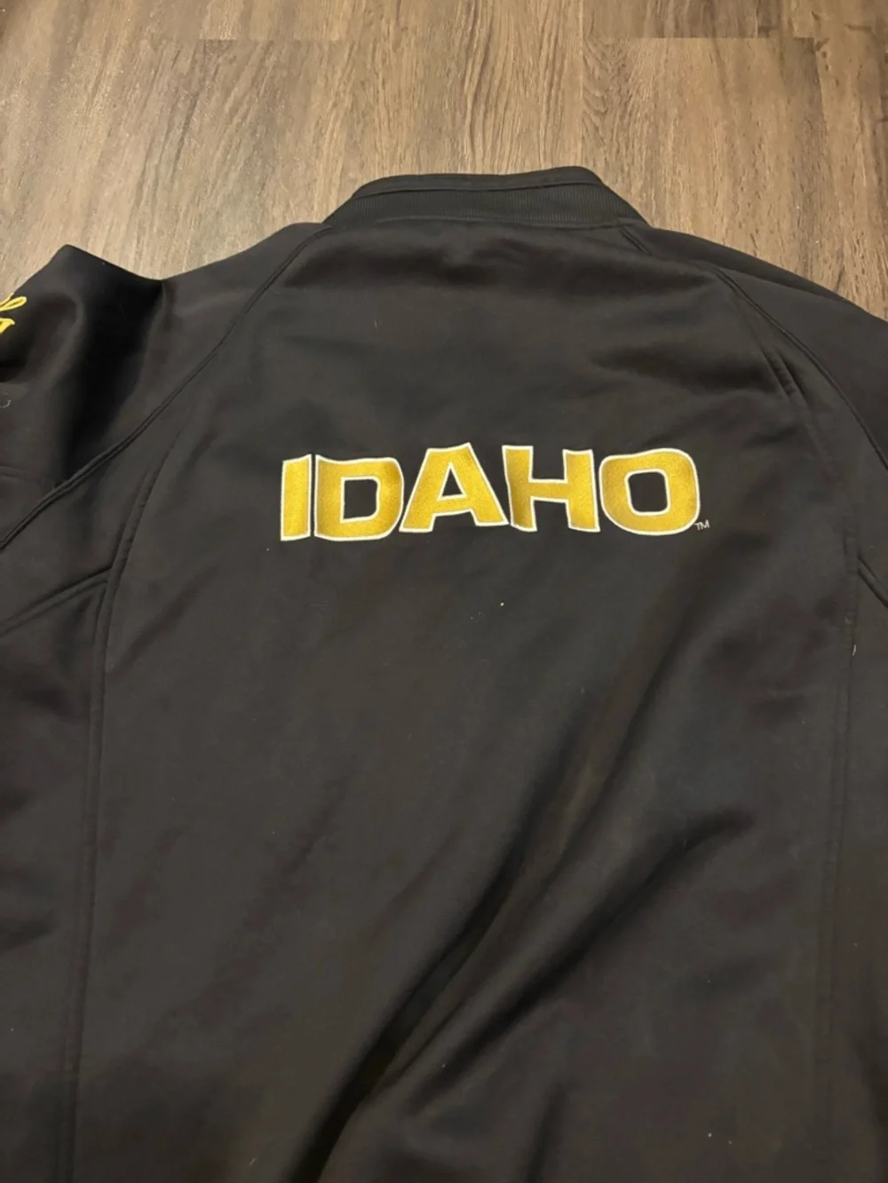Under Armour Black & Gold Vandals Full-Zip Performance Jacket
